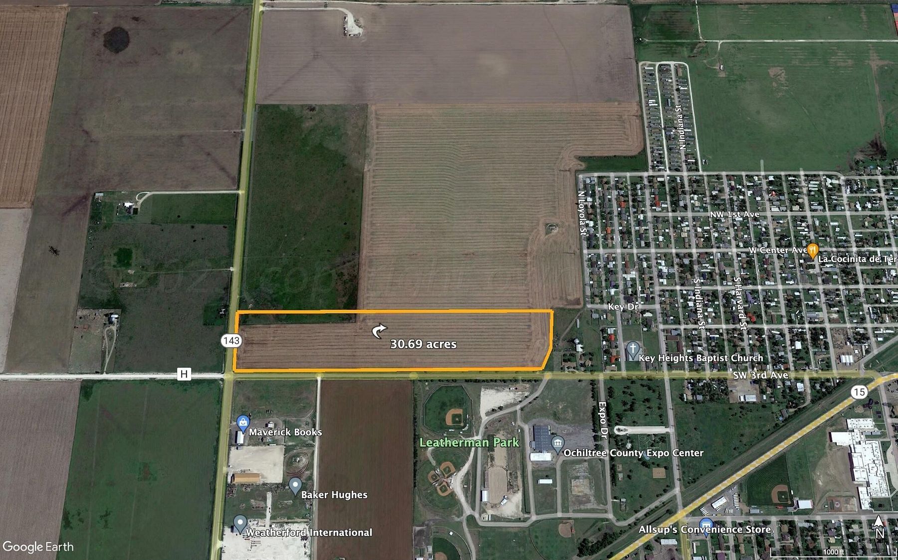 30.7 Acres of Land for Sale in Perryton, Texas