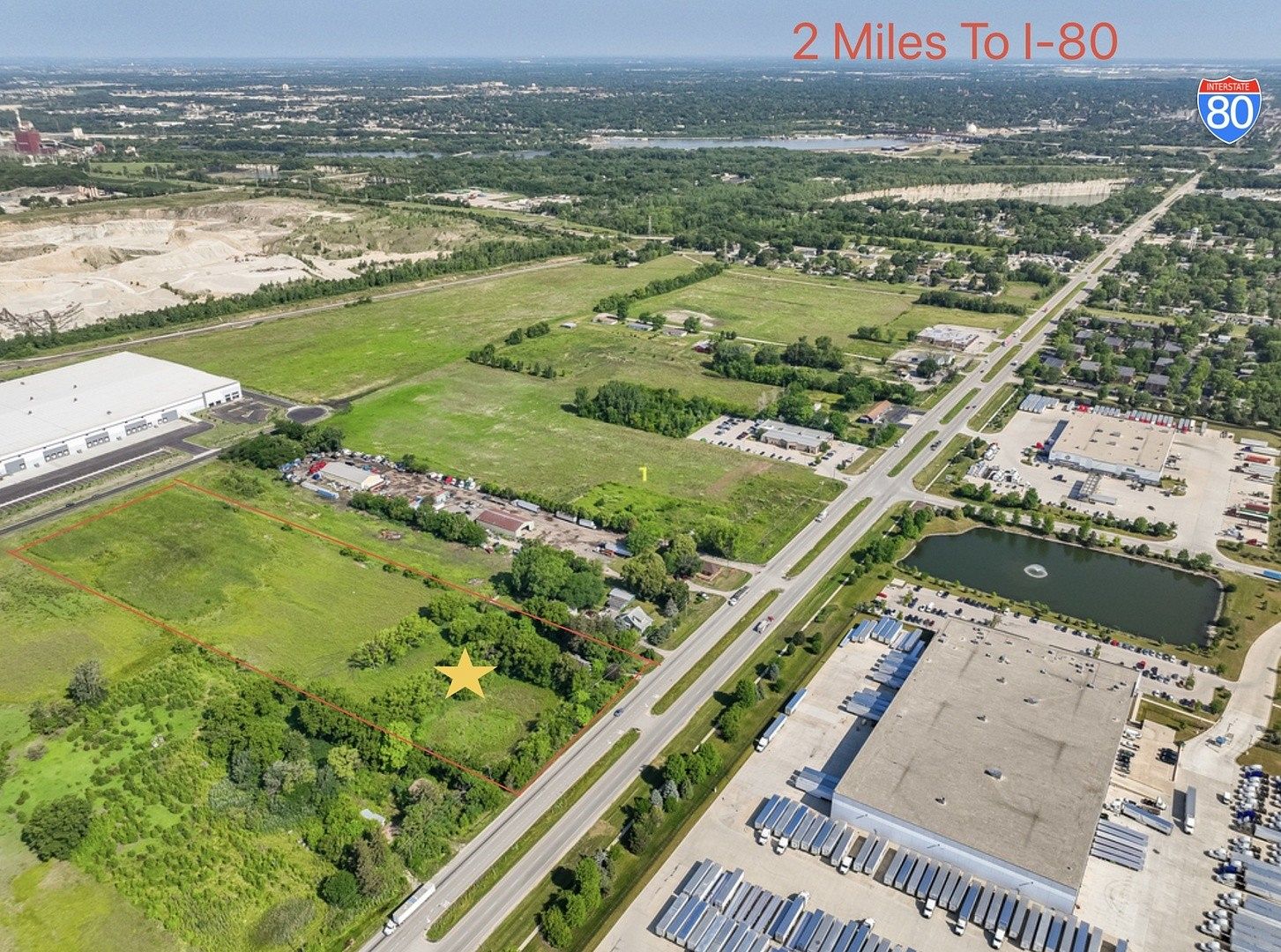 8.2 Acres of Land for Sale in Joliet, Illinois