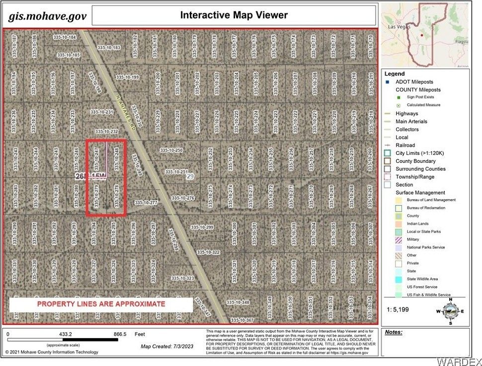 4.2 Acres of Residential Land for Sale in Kingman, Arizona
