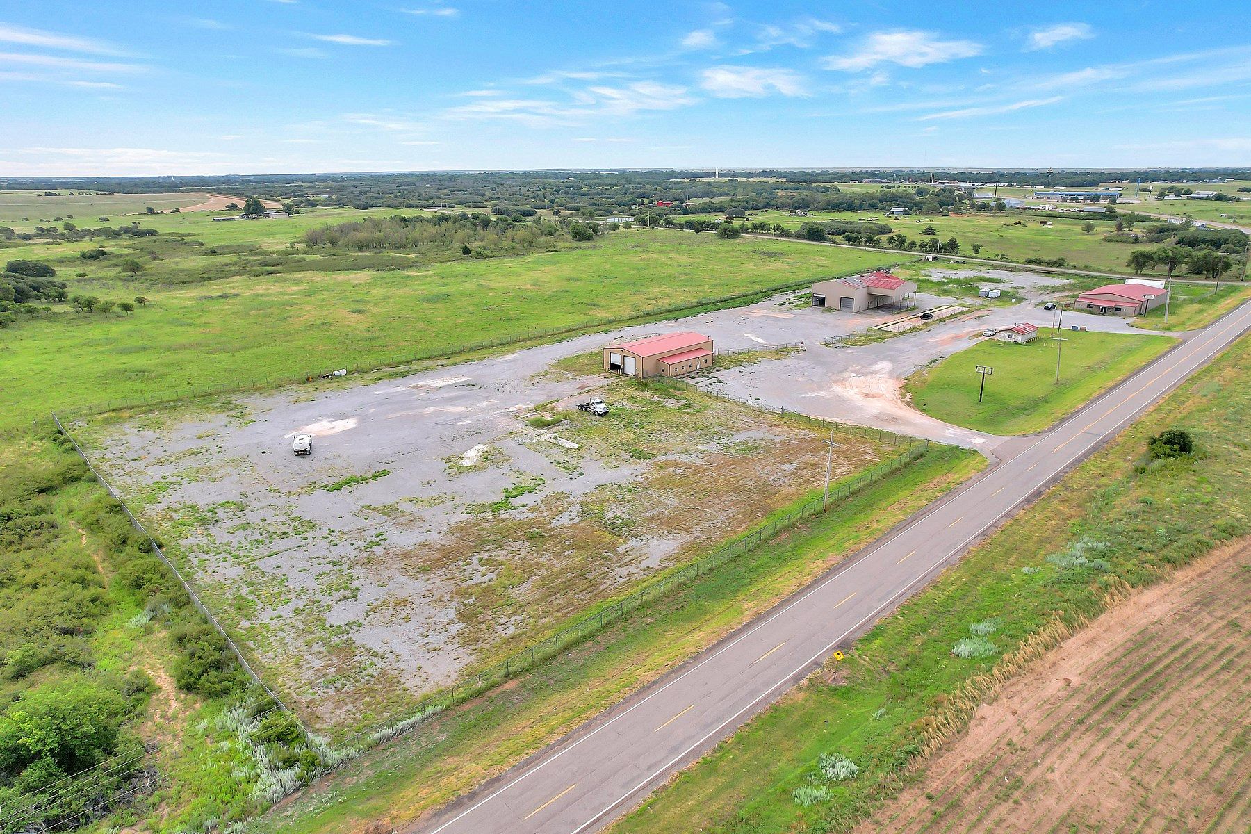 7.2 Acres of Commercial Land for Sale in Erick, Oklahoma