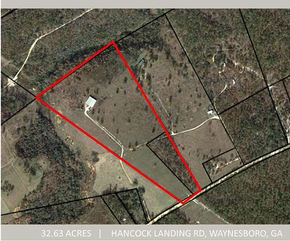 32.6 Acres of Land for Sale in Waynesboro, Georgia