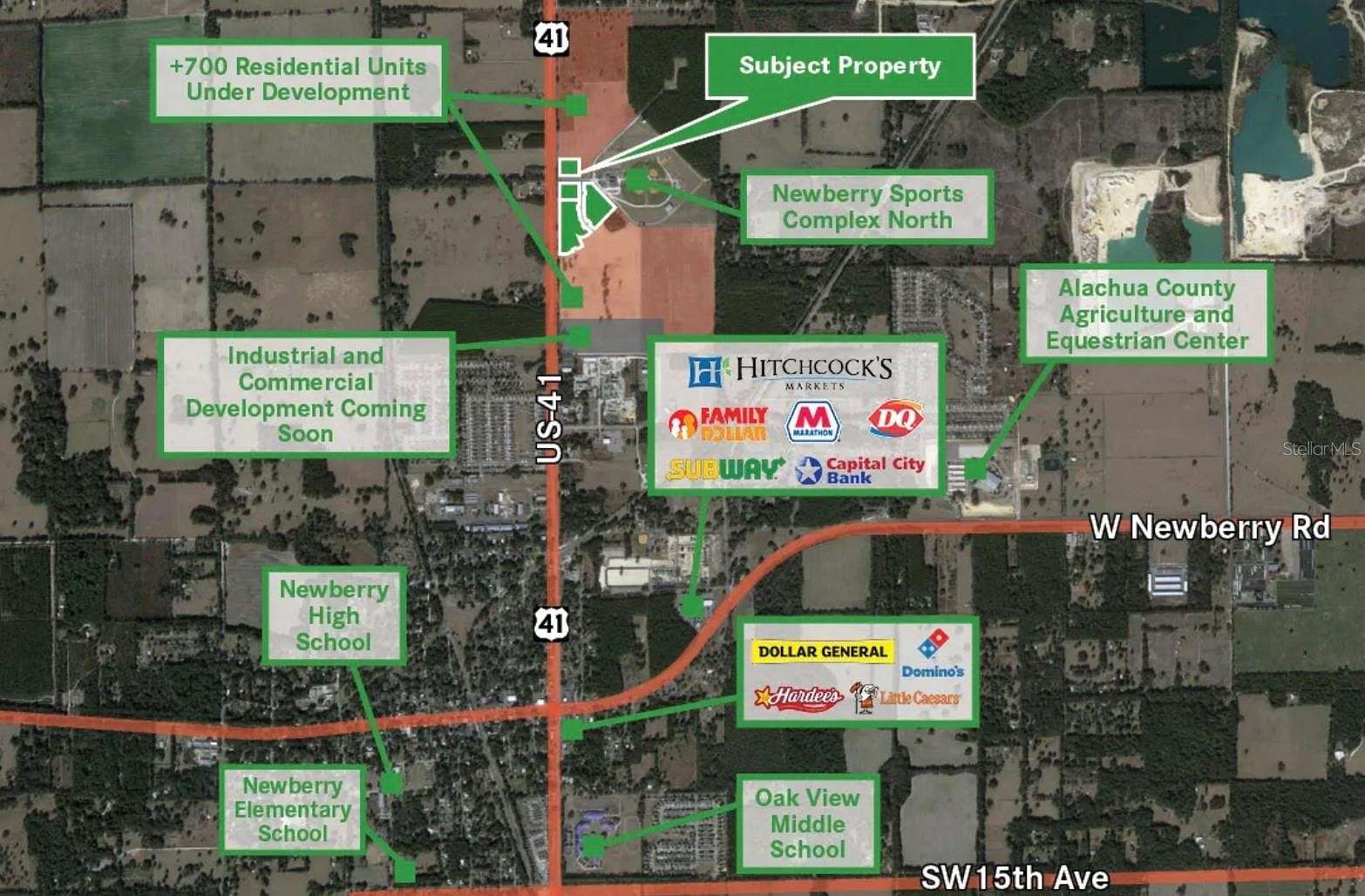 6.8 Acres of Land for Sale in Newberry, Florida