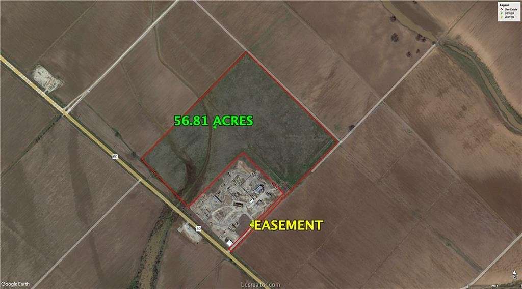 56.81 Acres of Agricultural Land for Sale in Snook, Texas