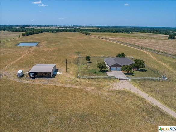61.7 Acres of Land with Home for Sale in Cameron, Texas