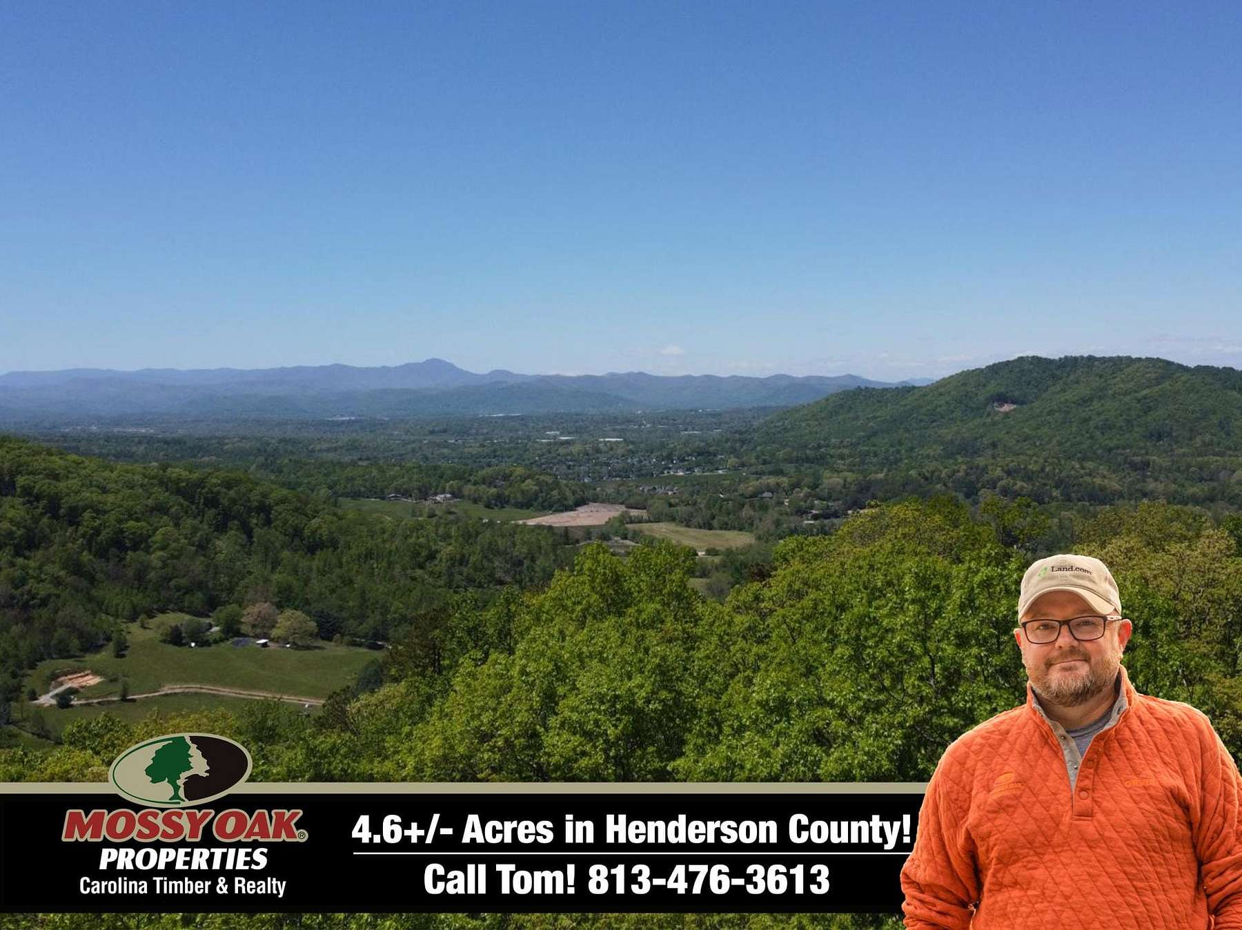 4.7 Acres of Land for Sale in Fletcher, North Carolina