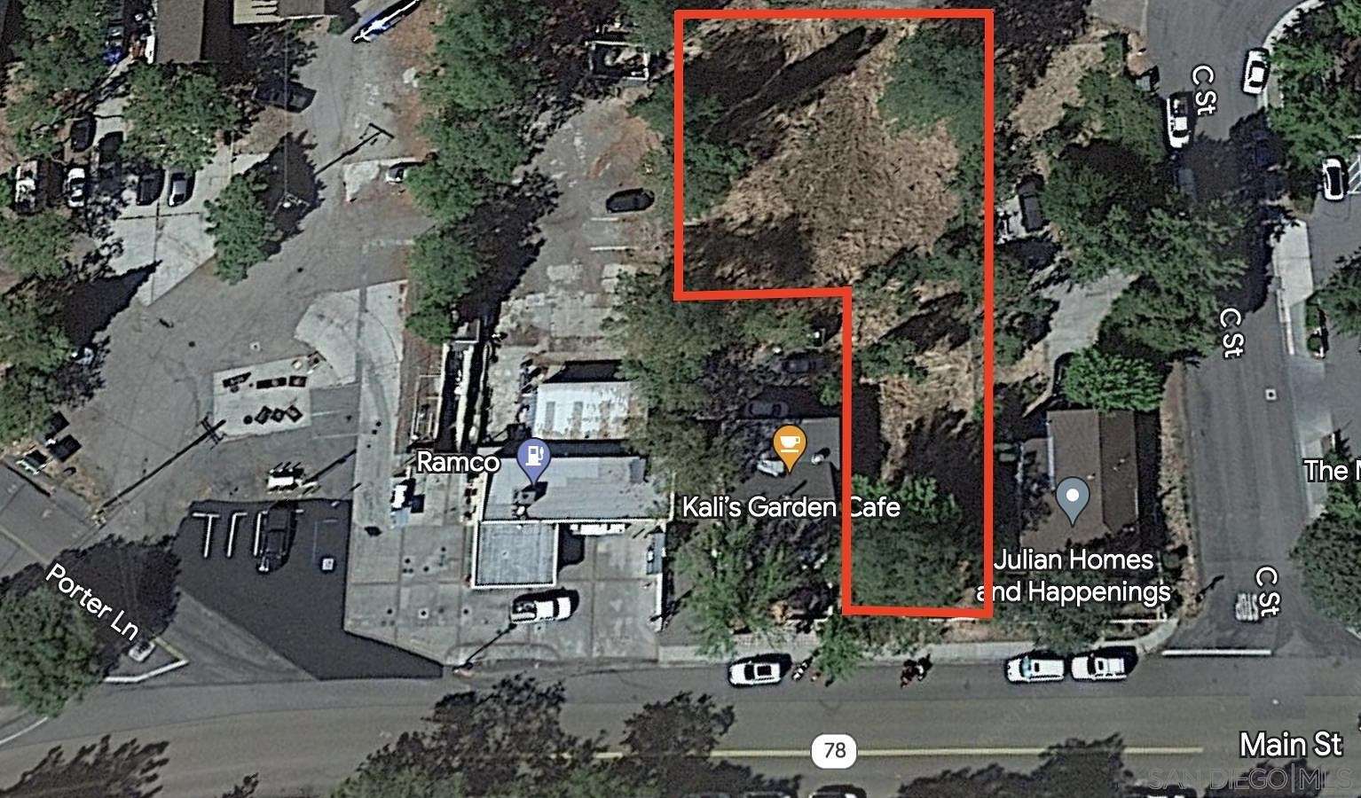 0.35 Acres of Commercial Land for Sale in Julian, California