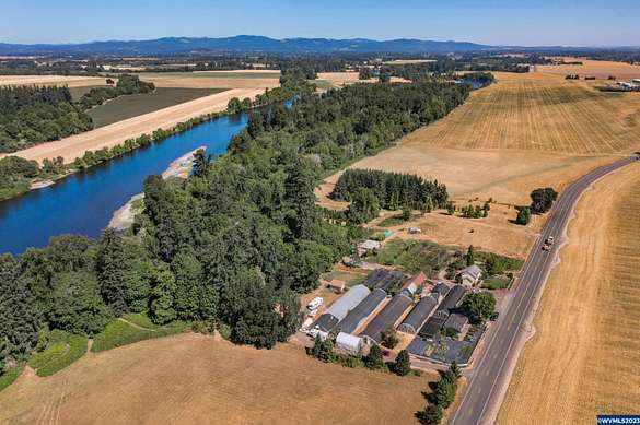 35.5 Acres of Agricultural Land with Home for Sale in Shedd, Oregon