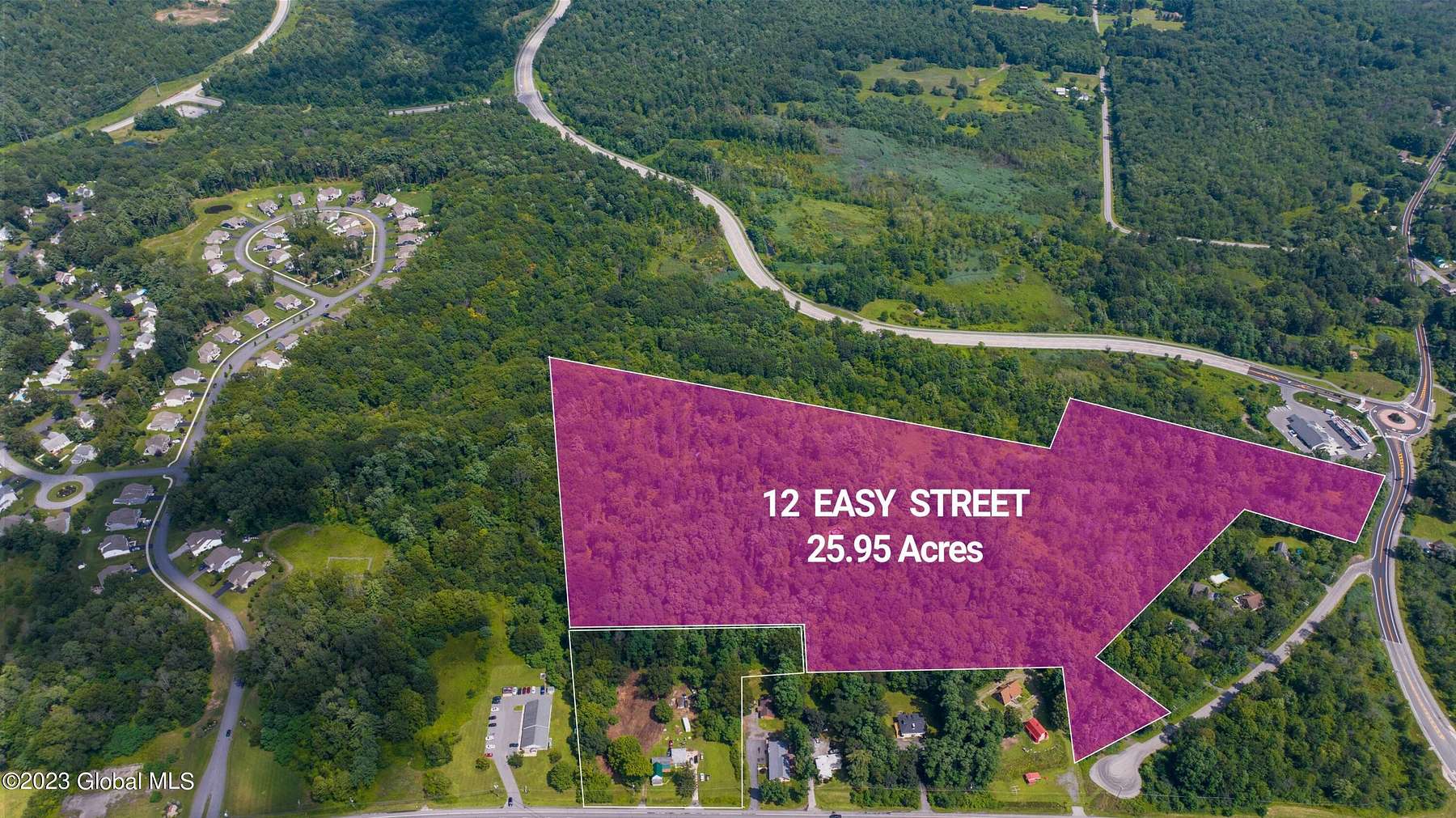 26 Acres of Commercial Land for Sale in Malta, New York