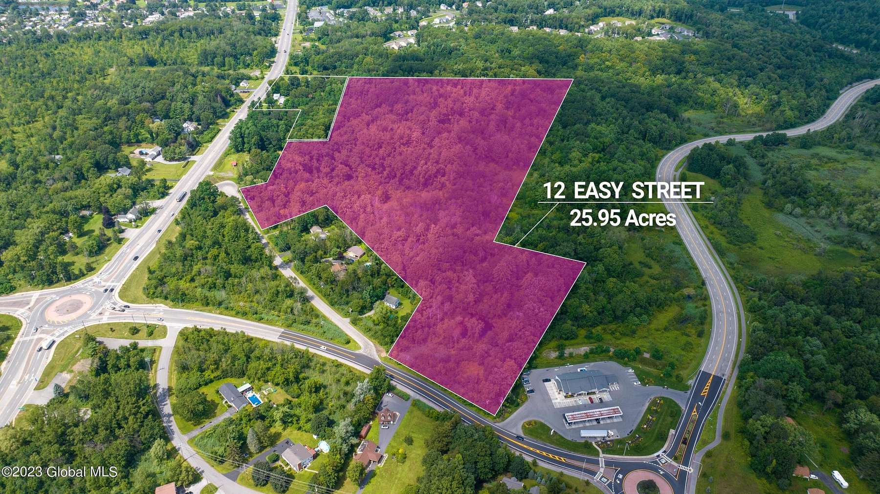 25.95 Acres of Commercial Land for Sale in Malta, New York