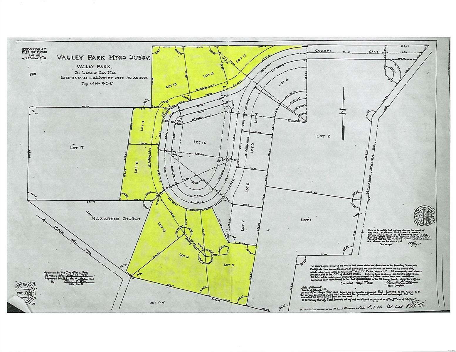 4.3 Acres of Residential Land for Sale in Valley Park, Missouri