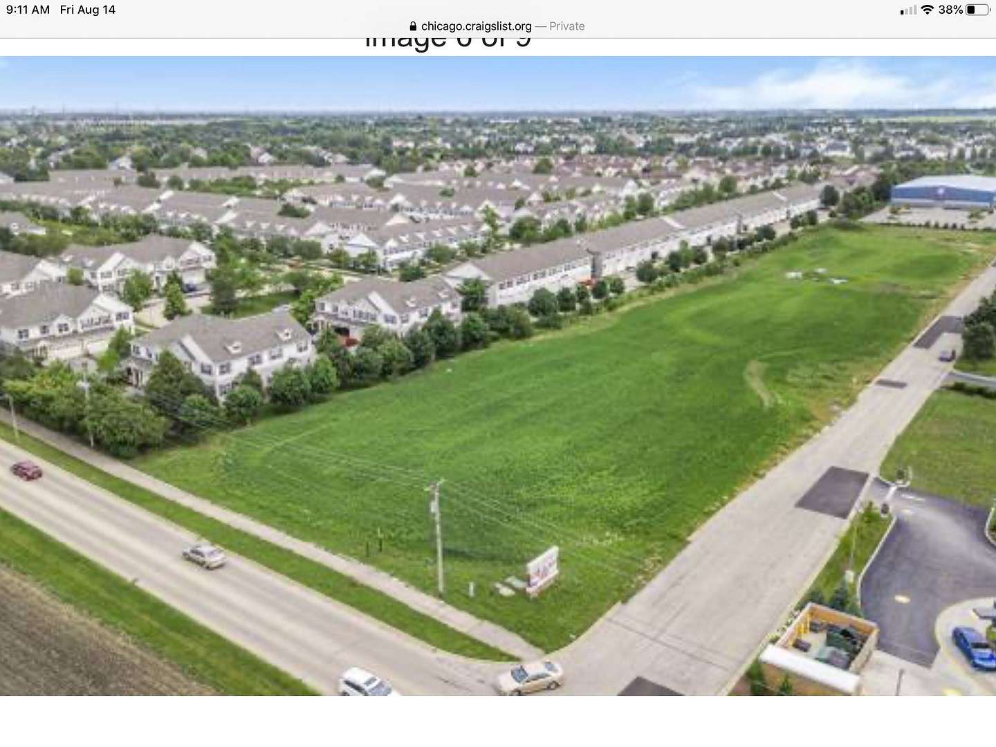 1.4 Acres of Commercial Land for Sale in Aurora, Illinois