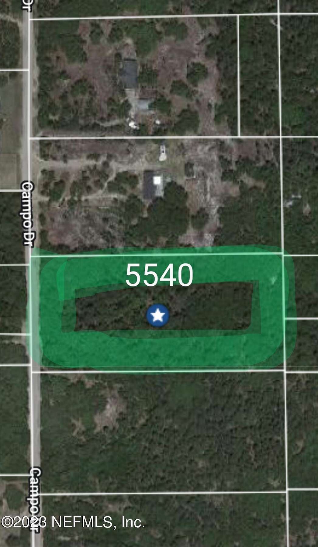 5.3 Acres of Residential Land for Sale in Keystone Heights, Florida