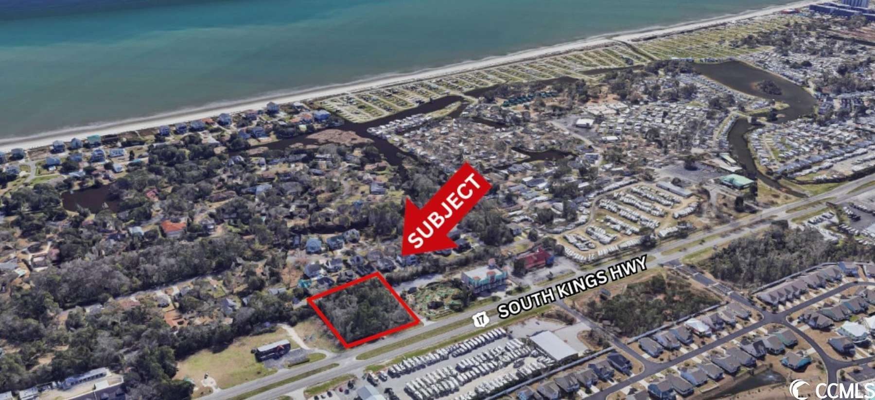 1.31 Acres of Commercial Land for Sale in Myrtle Beach, South Carolina