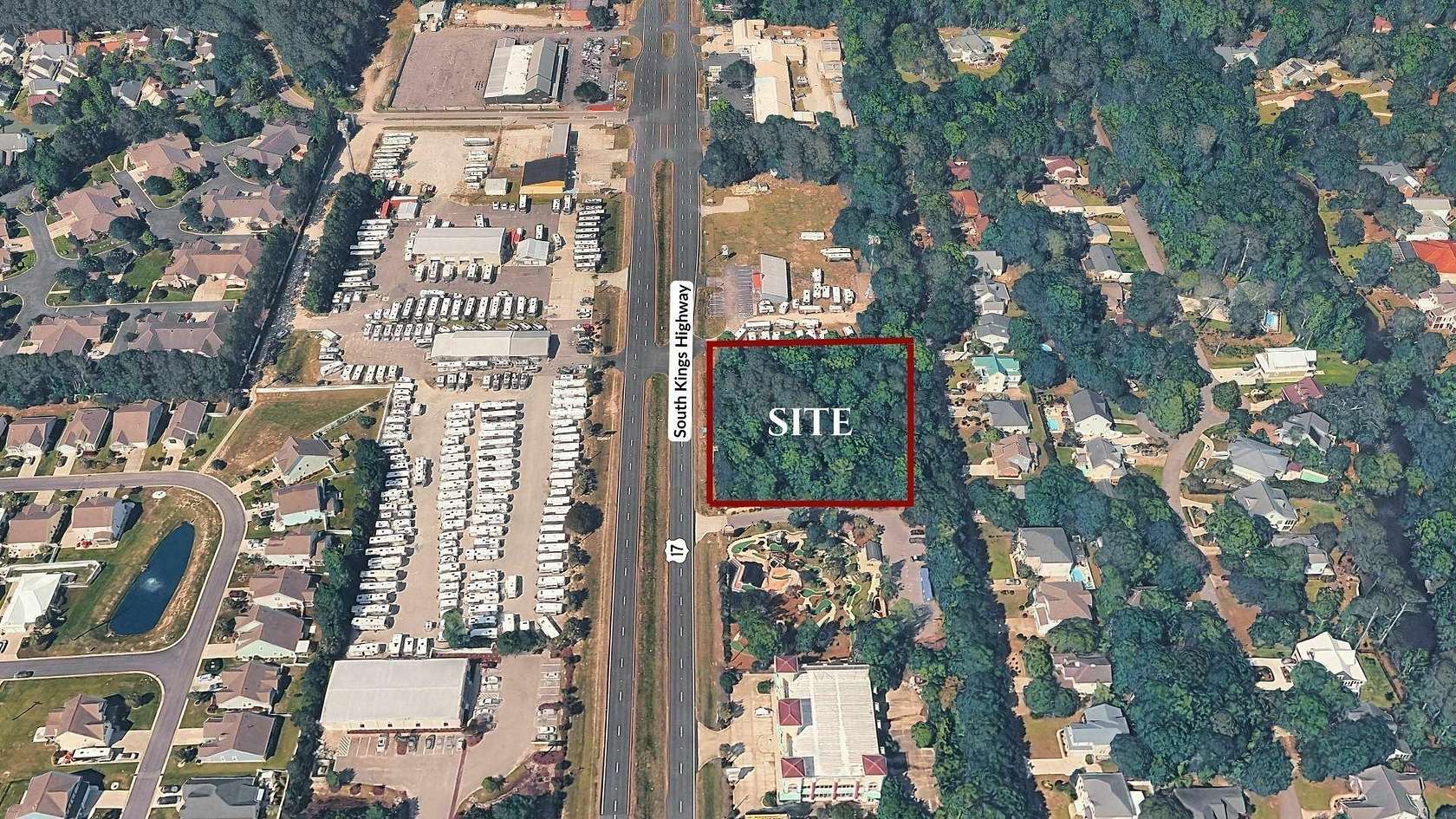 1.3 Acres of Commercial Land for Sale in Myrtle Beach, South Carolina