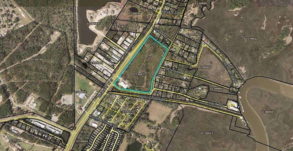 24 Acres of Commercial Land for Sale in Brunswick, Georgia