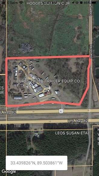 23.3 Acres of Commercial Land for Sale in Stewart, Mississippi