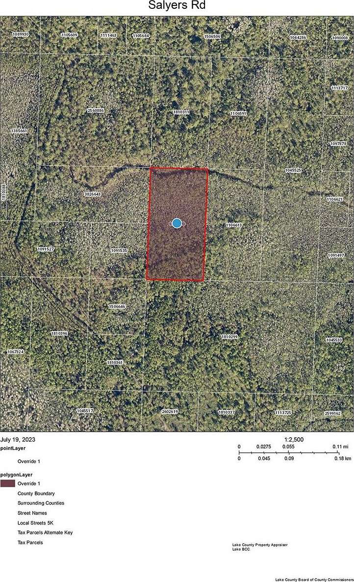 5 Acres of Land for Sale in Clermont, Florida