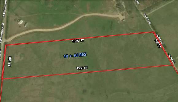 10 Acres of Land for Sale in Waco, Texas