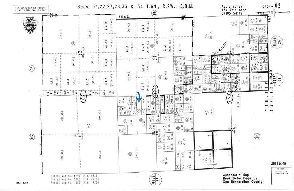 10 Acres of Land for Sale in Apple Valley, California