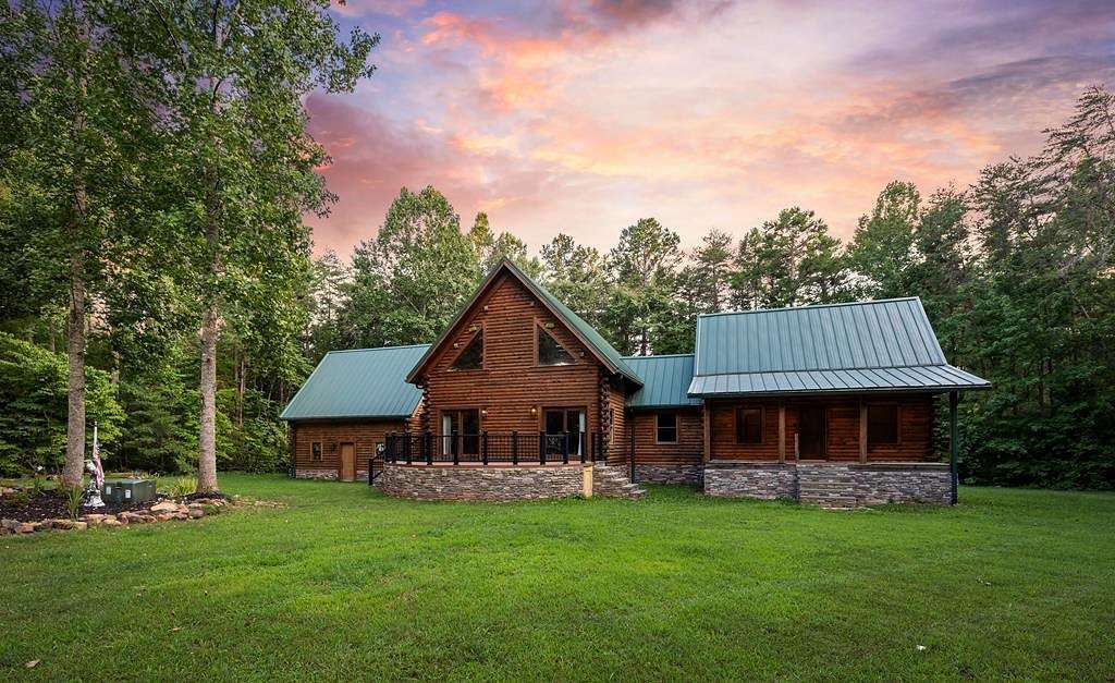10.6 Acres of Recreational Land with Home for Sale in Bullock, North Carolina