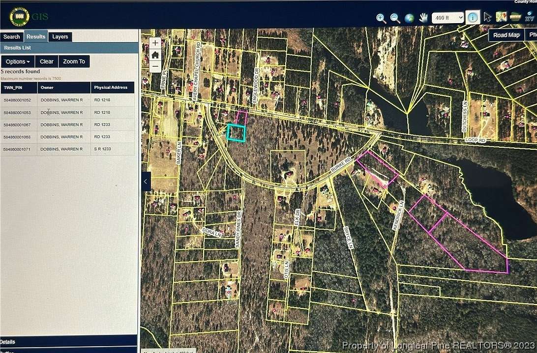 6.6 Acres of Residential Land for Sale in Raeford, North Carolina