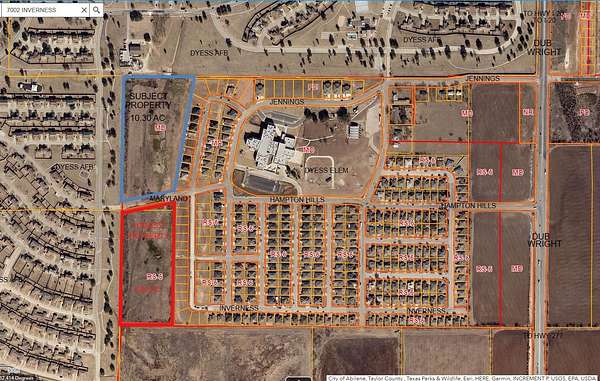 8.4 Acres of Residential Land for Sale in Abilene, Texas