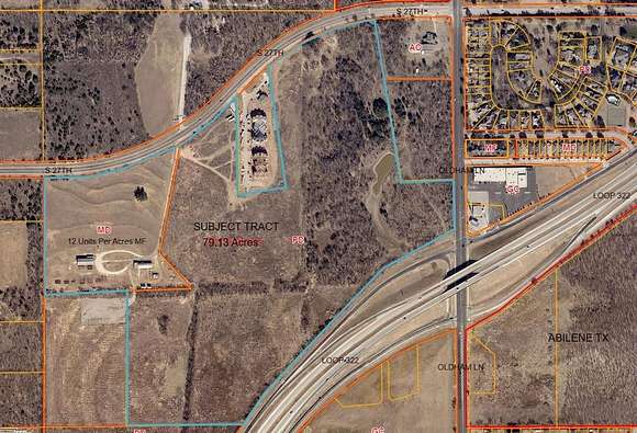 79.1 Acres of Land for Sale in Abilene, Texas