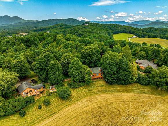 64.5 Acres of Land with Home for Sale in Leicester, North Carolina