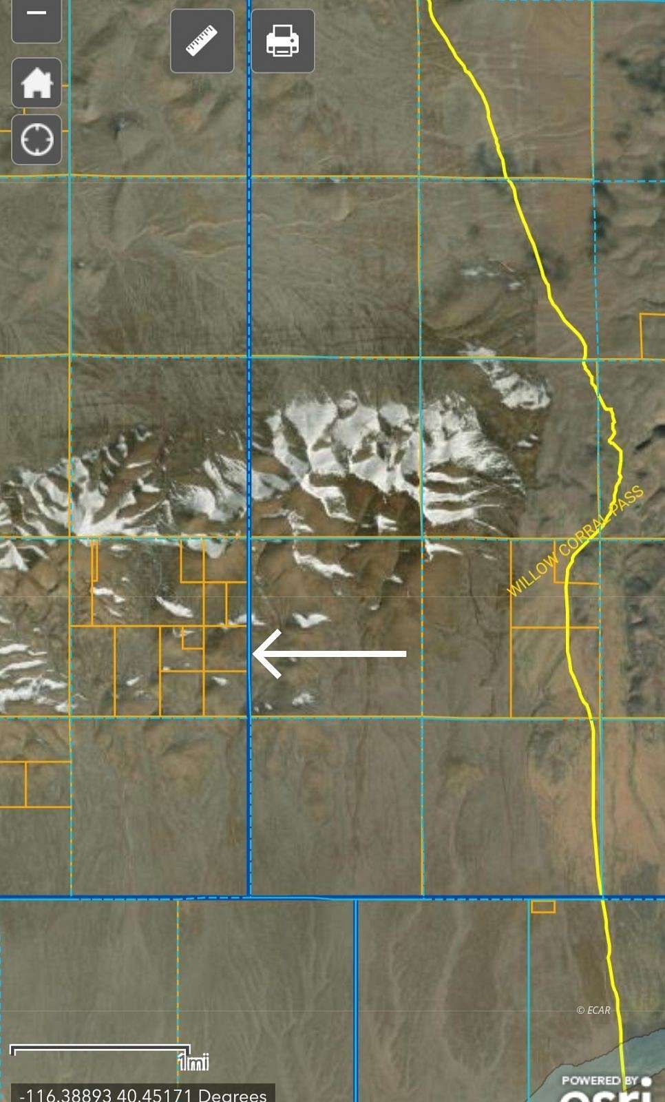 40 Acres of Recreational Land for Sale in Crescent Valley, Nevada