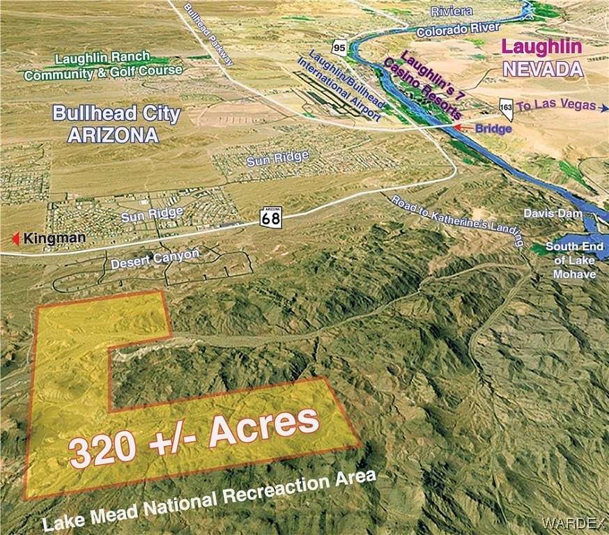 320 Acres of Land for Sale in Bullhead City, Arizona