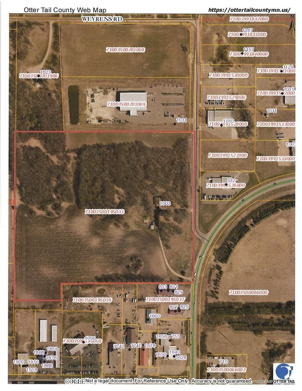 33.9 Acres of Land for Sale in Fergus Falls, Minnesota