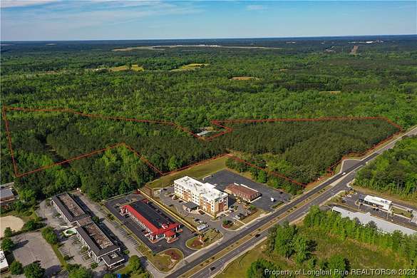 34 Acres of Commercial Land for Sale in Fayetteville, North Carolina
