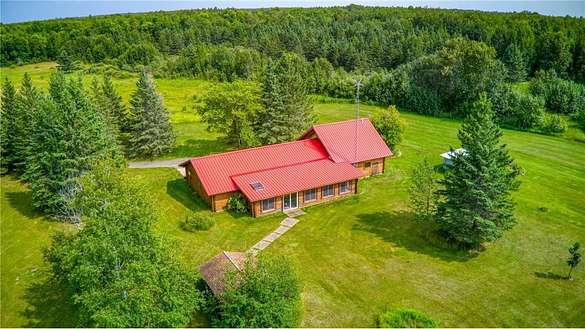 159 Acres of Land with Home for Sale in Kelliher, Minnesota