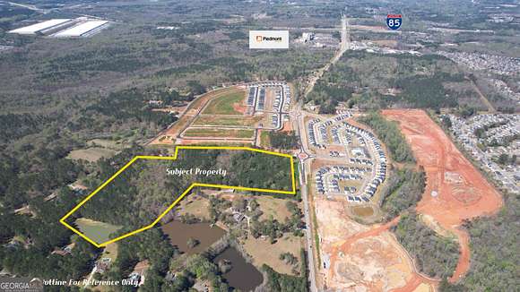 24 Acres of Commercial Land for Sale in Newnan, Georgia