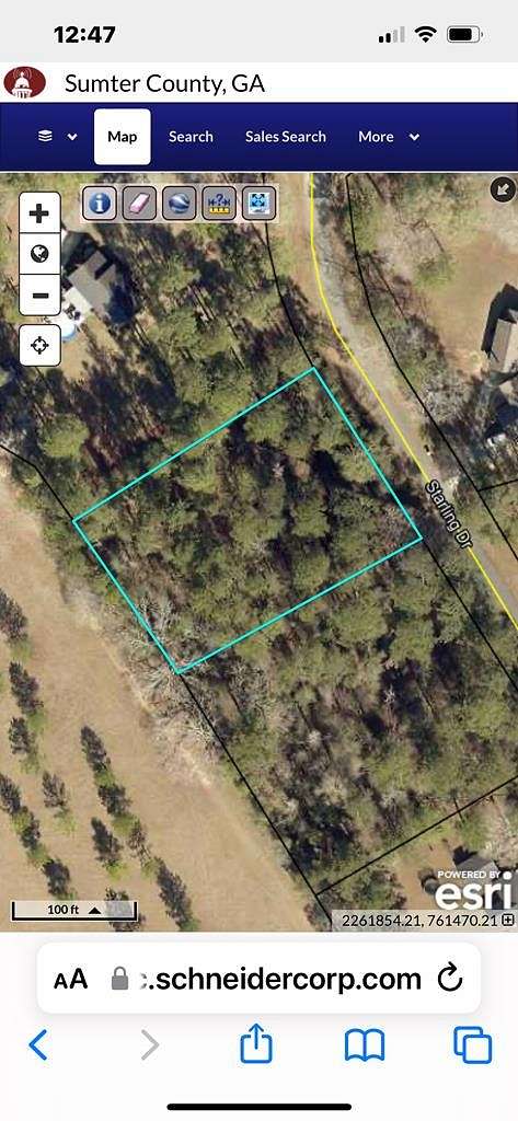 0.77 Acres of Residential Land for Sale in Americus, Georgia