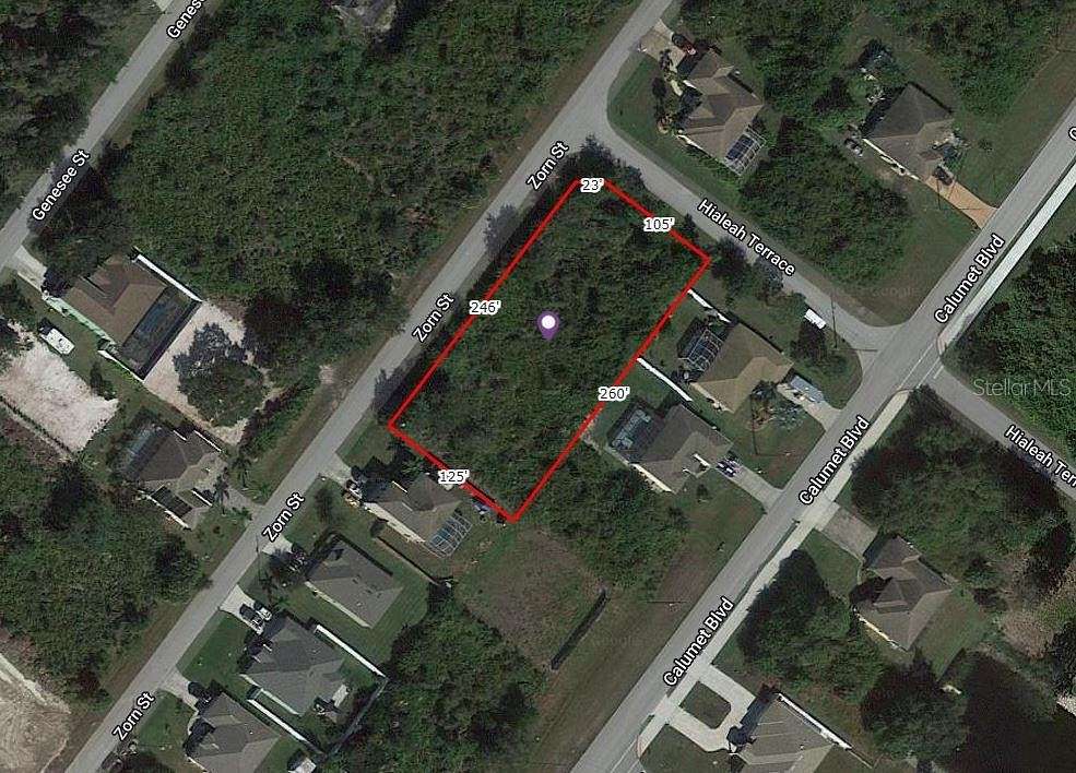 0.74 Acres of Land for Sale in Port Charlotte, Florida