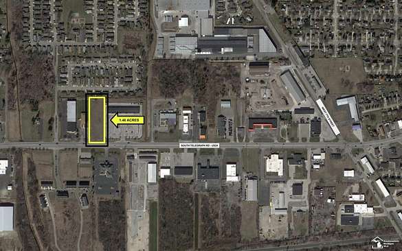 1.5 Acres of Commercial Land for Sale in Monroe, Michigan