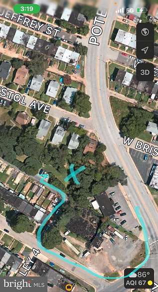 0.74 Acres of Land for Sale in Brooklyn, Maryland