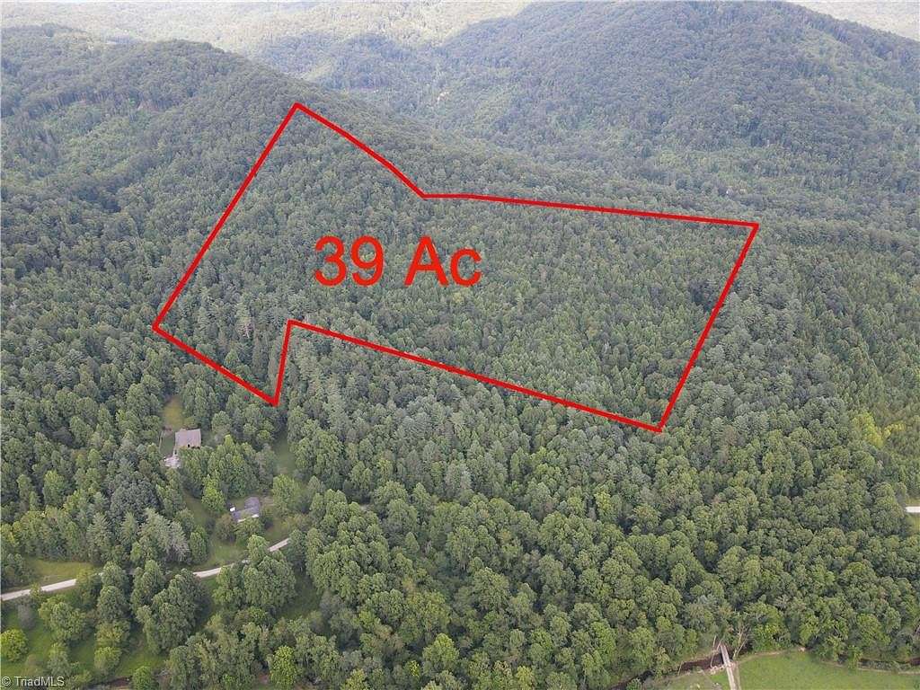 39.1 Acres of Recreational Land for Sale in Purlear, North Carolina