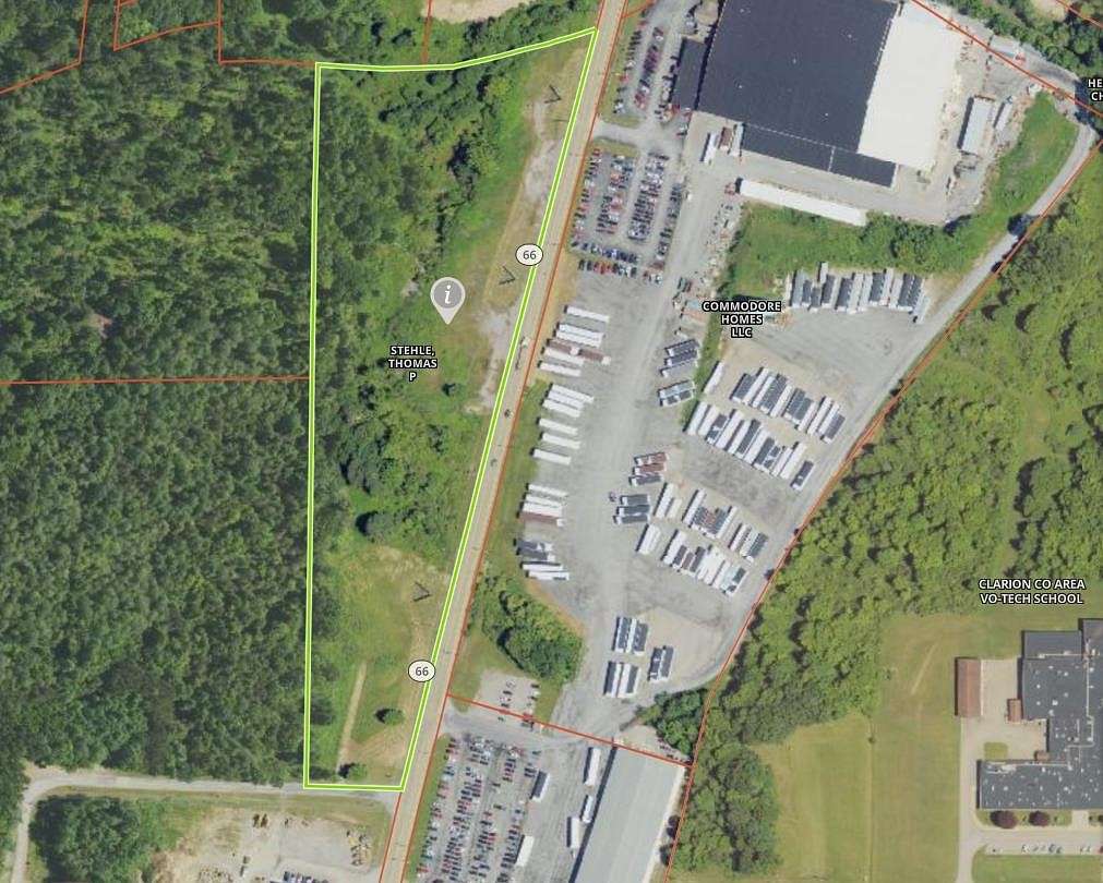 10.6 Acres of Commercial Land for Sale in Clarion, Pennsylvania