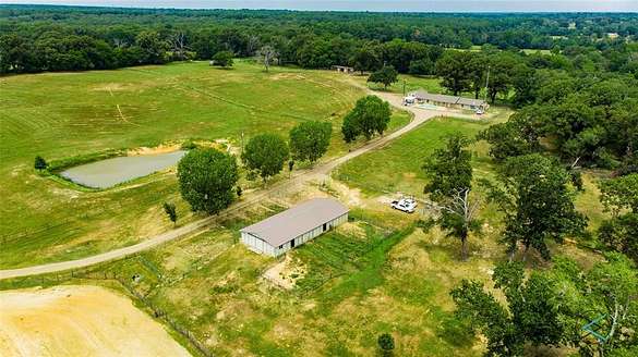 32.1 Acres of Agricultural Land with Home for Sale in Grand Saline, Texas