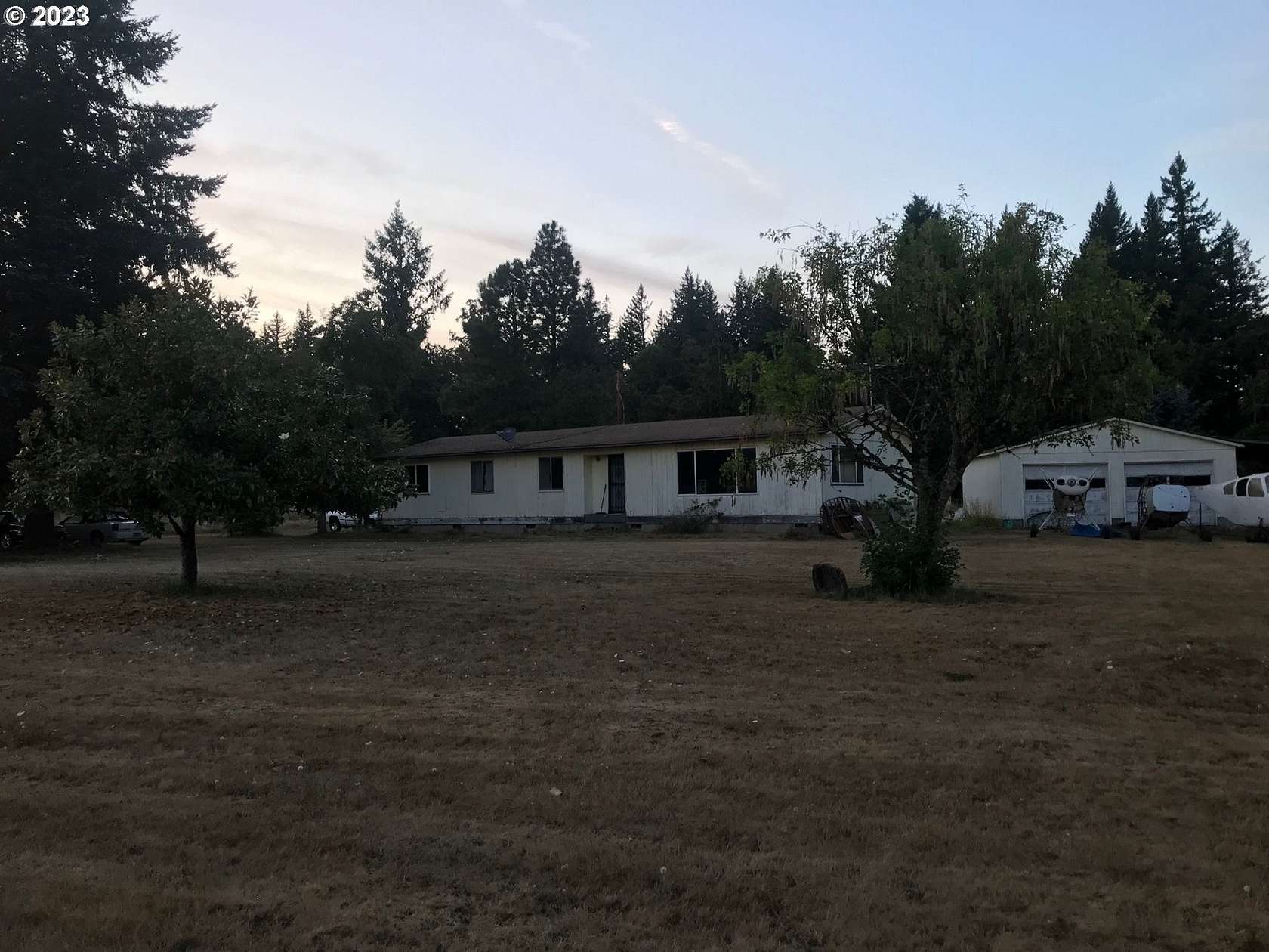 53 Acres of Agricultural Land with Home for Sale in Estacada, Oregon