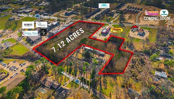 7.1 Acres of Mixed-Use Land for Sale in Longview, Texas