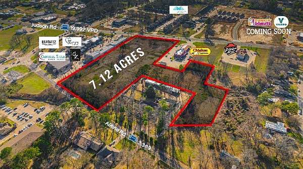 7.12 Acres of Mixed-Use Land for Sale in Longview, Texas