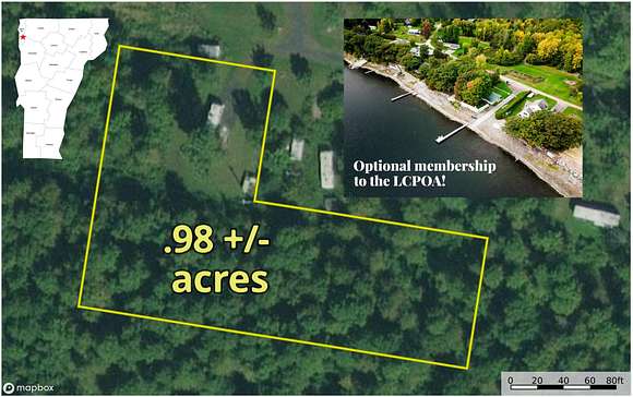 0.98 Acres of Land for Sale in Grand Isle, Vermont