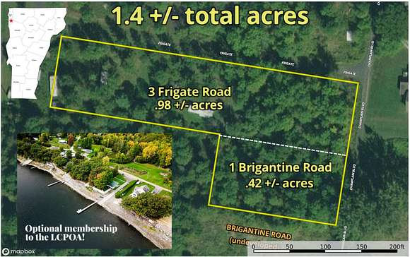 1.4 Acres of Land for Sale in Grand Isle, Vermont