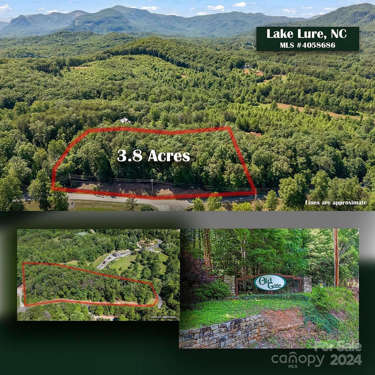 3.8 Acres of Residential Land for Sale in Lake Lure, North Carolina