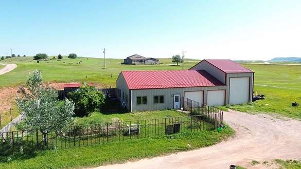 5.6 Acres of Residential Land with Home for Sale in Hot Springs, South Dakota