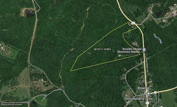56.7 Acres of Recreational Land for Sale in Drakesboro, Kentucky