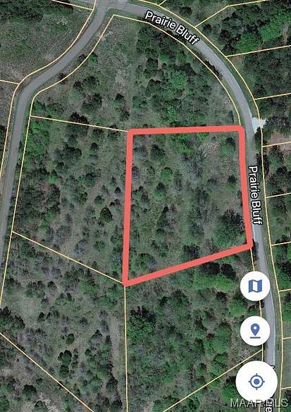 6 Acres of Residential Land for Sale in Catherine, Alabama